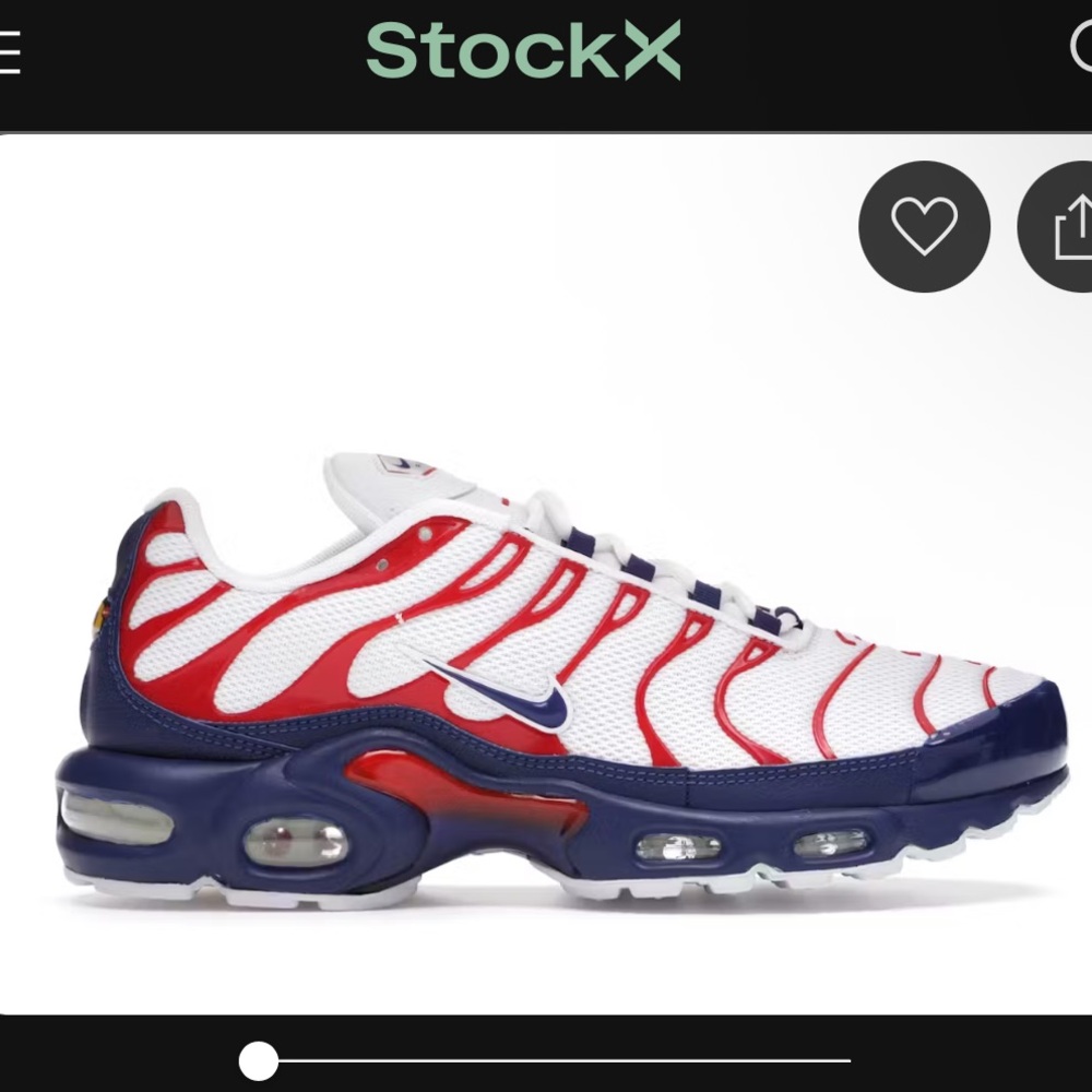 Nike Air Max Plus
USA White Red